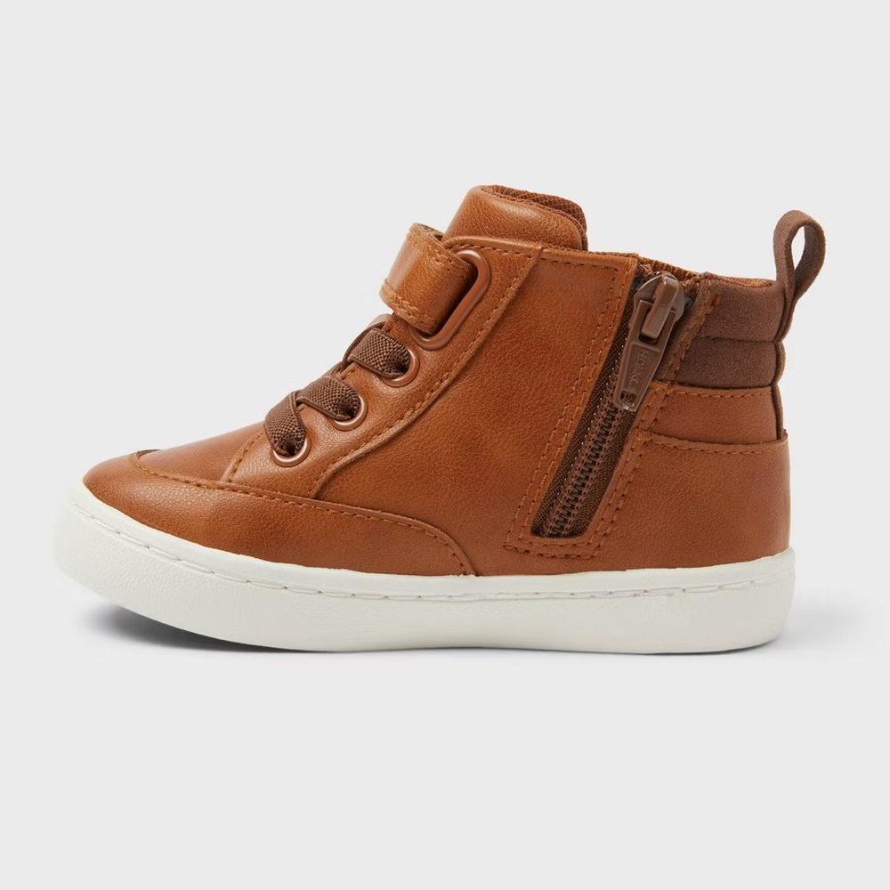 Cat & Jack - Toddler’s Brown Aidan Sneaker Boots, Size - 6T - Picture 13 of 15